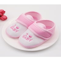 Sanviglor novorođenčad meke jedine pamučne cipele cvjetne krevetiće cipele kućne tople lagane tenisice