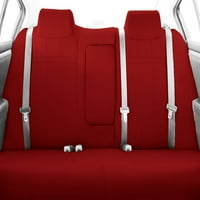 Caltrend Stražnji podijeljeni stražnji dio i čvrsti jastuk Neoprenske poklopce sjedala za 2014.- Subaru Forester - SU133-02PA crveni umetak i obloge