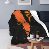 Super mekani flanel bacaju pokrivač estetski topli ukrasni krevet pokrivač plišani cosy kauč