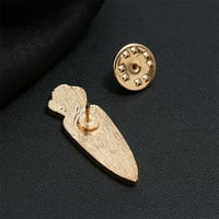 Oblik ličnosti Stil Brooch Stylish Badge Pin Jednostavni ovratnik Breajpin Creative Unise Značka dekor