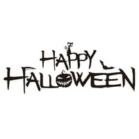 Zidna naljepnica Povećajte atmosferu lako zalijepiti samoljepljivi ukras Nema ostataka Halloween šišmiša