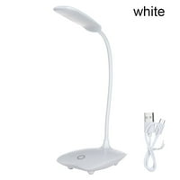 Visokokvalitetna zaštitna vizija fleksibilna lampa za ponovno punjenje stola za punjivu stol svjetla USB lampica LED svjetlo čitanje svjetlosne ružičaste boje