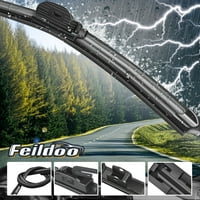 Feildoo & Zamjenska oštrica brisača vjetrobranskog stakla Fit za Ford E-Econoline Club Wagon Premium
