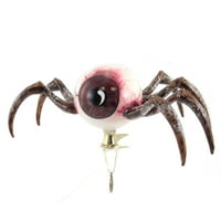 Blu Bom Creepy Spider Clip na staklu Halloween Ornmament Bug sablasno 189