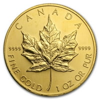Kanada oz Gold Maple Leaf Bu