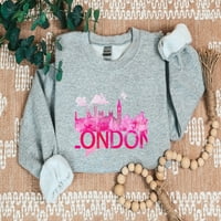 London England Sweathirt London Pozivna košulja Travel u London poklon za London Lover London Souvenir Dizajnerski poklon za odmor u londonskoj košulji