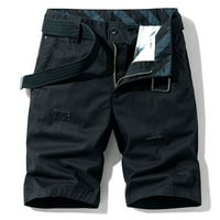 Boho pantalone za muškarce Atletski kratke hlače Pocket zatvarača Short hlače Yoga Hlače Radne hlače
