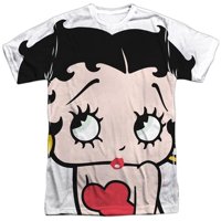Betty Boop - velika boop glava - majica kratkih rukava - XX-velika
