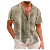 Dizajnerski proljetni ljetni muški povremeni pamuk pune boje majica kratkih rukava Labave majice sa