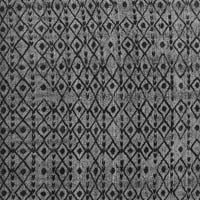 Ahgly Company u zatvorenom pravokutniku Oriental siva modernih prostirki, 4 '6'