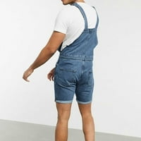 Lopecy-Sta Men Casual Fashion Solid Džepne kratke hlače Ravna vrsta Kombinezoni Zazor popusta Muški