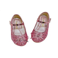 Ritualay Girls Glitter Princess cipela uniformu Neklizajući baletni stanovi Comfort Mary Jane Cipele