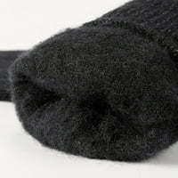 Rukavice Zimska pletena Muška guma uzorak tople plišane vunene vune komforne rukavice