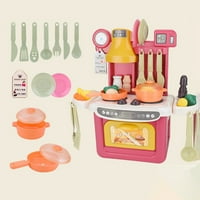 FELTREE KIDS Igračke Obrazovne igračke Kuhinja Play Set sa priborom - Mini kuhinja set sa realističnom