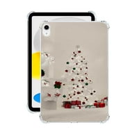 Kompatibilan sa iPad mini telefonom, božićno-bijelim silikonskim zaštitom za TEEN Girl Boy Case za iPad