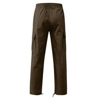 Eashery Cargo Joggers Muške divlje teretne hlače Classic Fit Easy Khaki Hlače Radne pantalone za muškarce