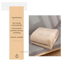 Bacajte pokrivač za kauč bez laganog mekanog groznog pokrivača lagana mekana plišana toplo savršena