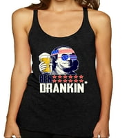 Divlji bobby, smiješna cool sunčanica Ben Drankin Benjamin Franklin, Americana American Pride, Ženski
