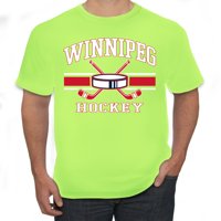 Wild Bobby City of Winnipeg Hokej Fantesy Fans Sports Muška majica, Sigurnosna zelena, 5x-velika