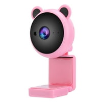 Web kamera Slatka web kamera sa mikrofonom, laptop za ružičaste