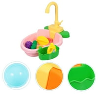 Postavite simulacijsku kanal plastične kuhinjske kuhinjske kuhinjske igračke zabavne dječje igračke