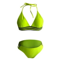 Kontrolni kolimatosti za trbuh za žene Ljeto u boji Modni bikini Split kupaći kostim dva seta