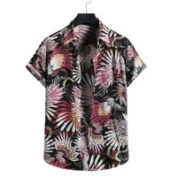 Majice za muškarce Ljetna modna casual havajska majica cvijeća majica kratki rukav