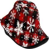 Sretan božićni kašika šeširi smiješni Xmas ukras ribar šešir sunce ribarski kape za odrasle