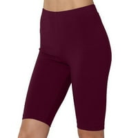 Ženske joge hlače Ljetne tajice Fitness Trčanje teretane Solidne sportove Aktivne hlače Istezanje hlača