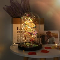 Šareni umjetni cvjetni poklon s LED svjetlom za žene jedinstveni poklon