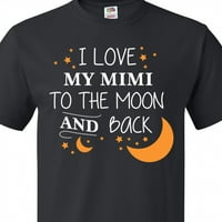 Inktastic Volim svoj mimi do Mjesec i leđa majica
