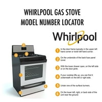 Peći zaštitni obloge kompatibilni sa whirlpool pećima, vrpce za plin Whirlpool - prilagođeni - jednostavni