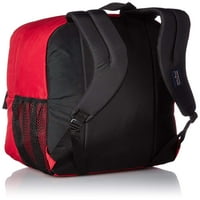 Jansport Big Student originalni ruksak - prevelizirani s više džepova, lagana i udobna - crvena traka