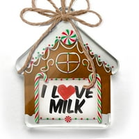 Ornament tiskani jedan oboren volim mlijeko Christy Neonblond