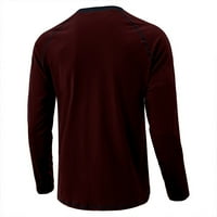 Levmjia muške košulje s dugim rukavima prodaja muškog puloverskog dugmeta dugih rukava košulja za dno