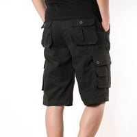 Muške kratke hlače Teretne kratke hlače Stripes Startal Sign Radne hlače Srednja struka Multi-džepni
