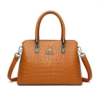 KokoPauntne torbe za ženske torbe na ramenu Luksuzni visokokvalitetni tote kože visoke kapacitete Crocodile