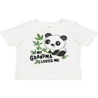 Inktastic moja baka voli - slatka panda poklon malih dječaka ili majica za mališana