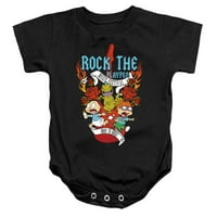 Rugrats Rock The Playpen Music Festival Unise novorođenčad Snap odijelo za bebu
