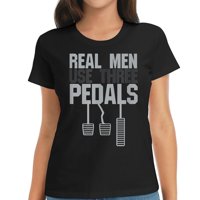Funny Car Momak Poklon - Pravi muškarci koriste tri pedale jedinstvene grafičke ženske grafike - kratkim
