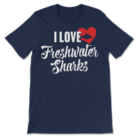Majica slatkovodnih morskih pasa za ljubitelje ribe