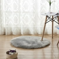 Jiaroswwei pod kat tepiha tepiha okrugla mekana lepršava stolica za sjedenje kauč na razvlačenje svladač