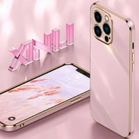 Nalacover za iPhone Pro MA futrola, luksuzno elegantno oblaganje i meka TPU sjajno sredstvo protiv ogrebotine