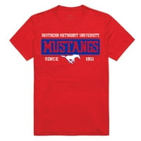 Južni metodistički univerzitet Mustangs uspostavljena majica Tees
