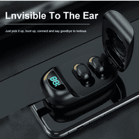Bežične uši za Nokia 6. Plus sa imerzivnim zvukom True 5. Bluetooth slušalice u ušima sa futrolom za