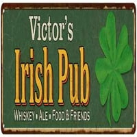 Victorov irski pab metalni znak Bar Man Cave 106180010359