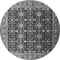 Ahgly Company u zatvorenom okruglu Orijentalne sive rugine tradicionalne površine, 4 'runda