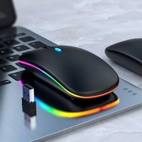 Taluosi 2.4G bežični Bluetooth kompatibilni LED miševi USB ergonomski igrački miš za laptop računar