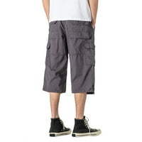 Zanvin Muška prednja kratke hlače, mens Cargo Shorts Clearance, muške plus veličine pamučne multi-džepne