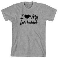 Ljubite moje krznene bebe muške košulje - ID: 1449